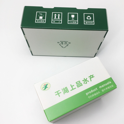 1200gsm Custom Corrugated Carton Recycled Foldable Plastic Packaging Boxes