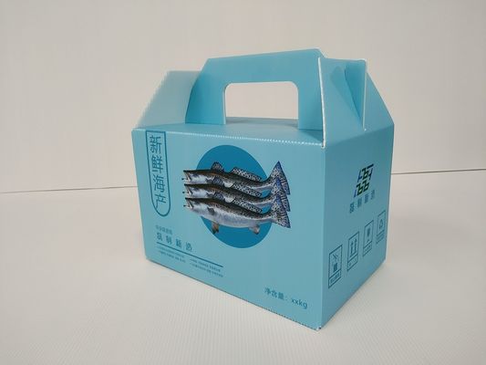GC-001 Plastic Corrugated Foldable Boxes Packing Thickness 10mm