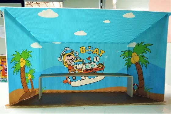 Inorganic Plastic Composite Photo Booth Background Recyclable SGS