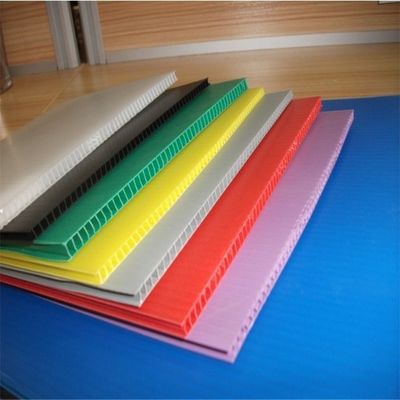 Waterproof Durable Corrugated Plastic Antistatic Leiser Hollow Board Cladding