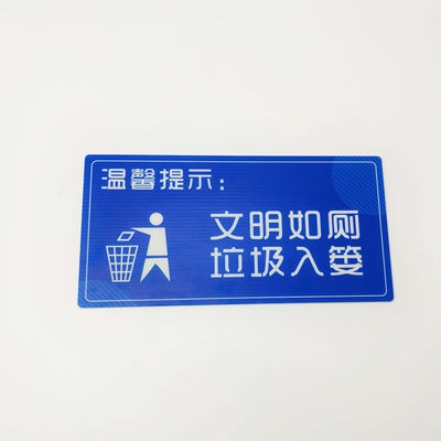 OEM Advertise Hollow Plastic Sheet For Coroplast Sign Board Anti Friction