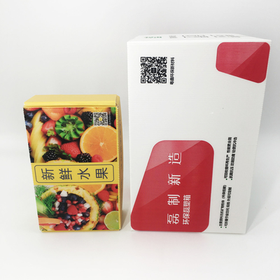 Multi Color Degradable Corrugated Plastic Packaging Boxes For Food