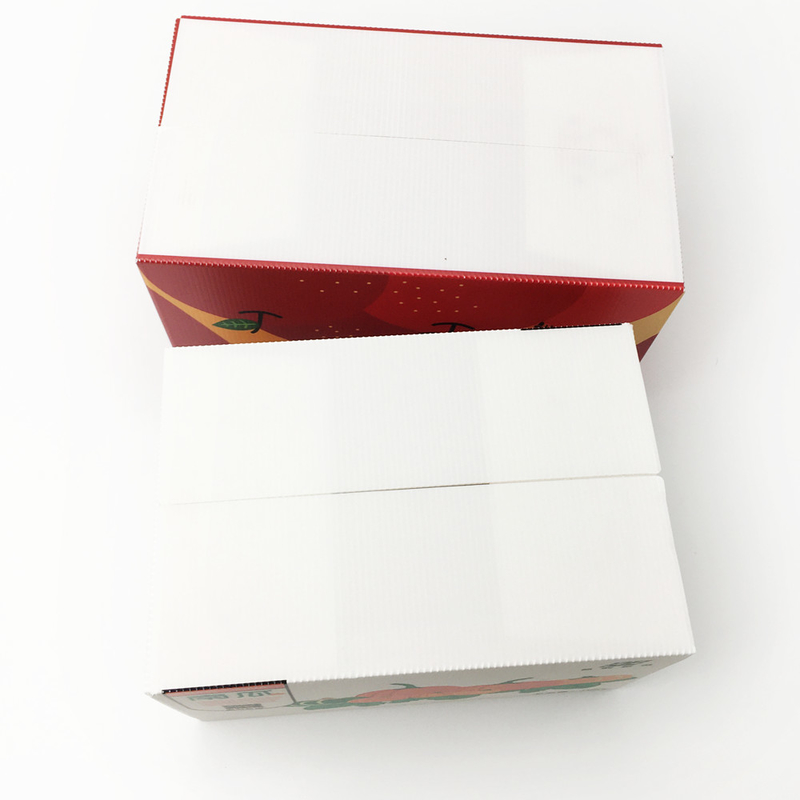Customize Package Corrugated Plastic Packing Box 2-5Mm Thickness  Abrasion Resistance
