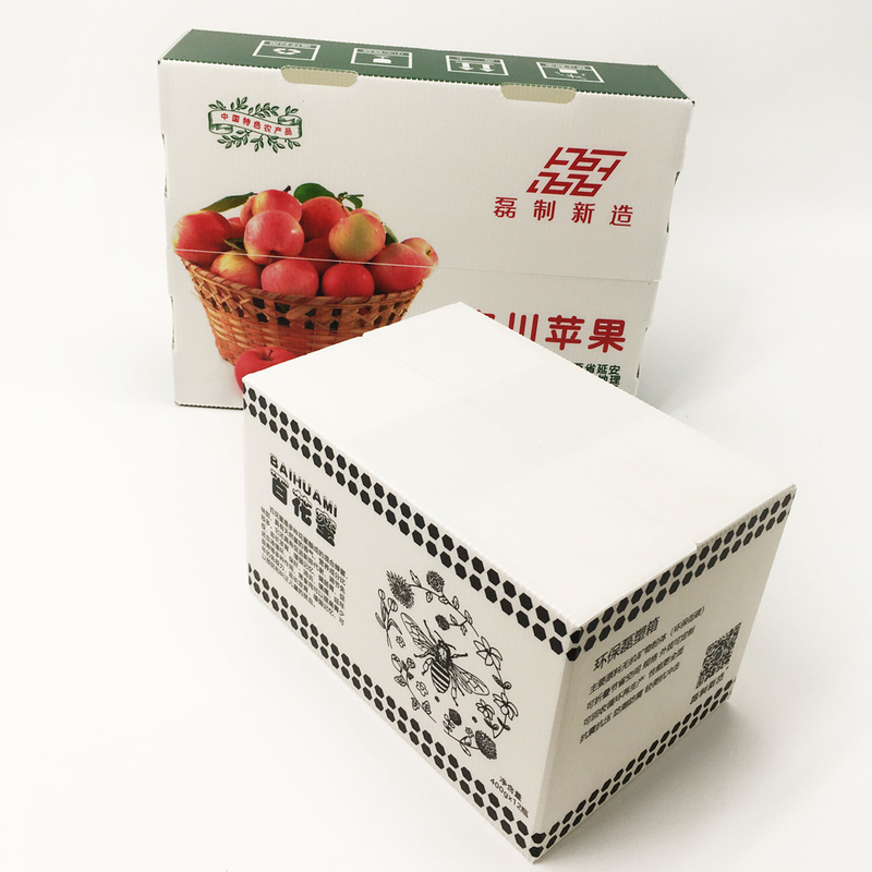 2.0-5.0mm Custom Corrugated Plastic Storage Boxes Folding Waterproof