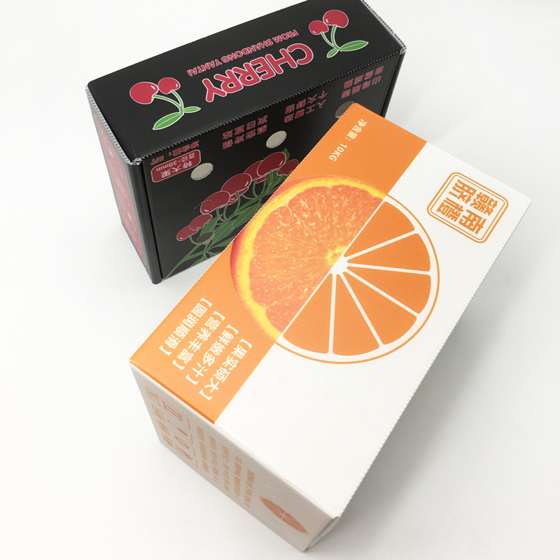 Moisture Resistance Water Proof Corrugated Fruit Carton Seafood Box