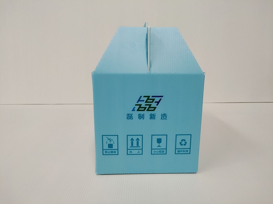 GC-001 Plastic Corrugated Foldable Boxes Packing Thickness 10mm