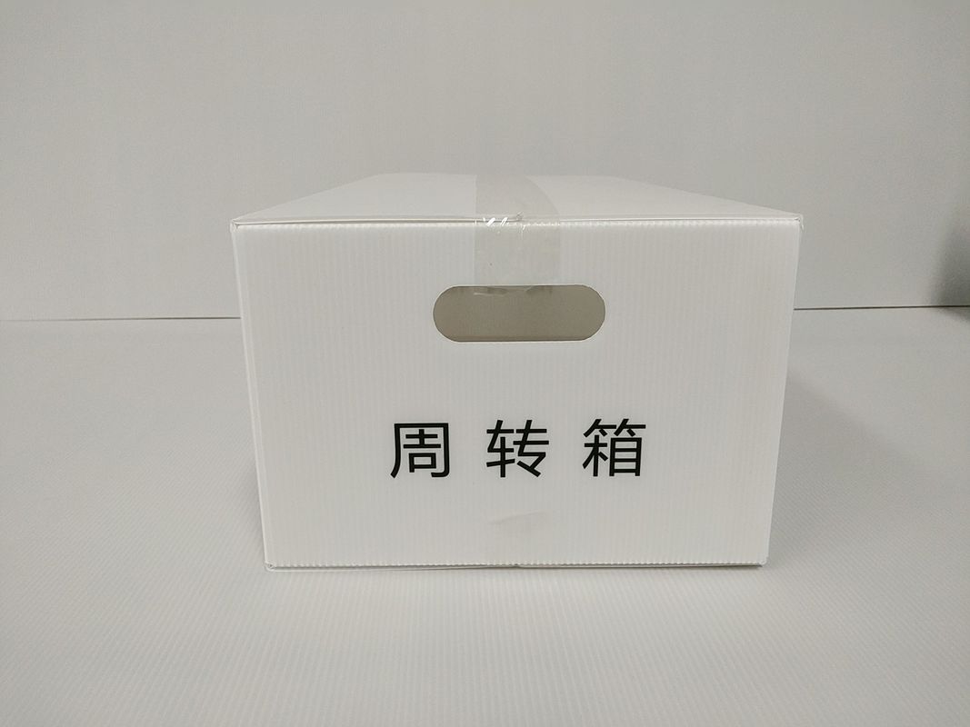 Anti Collision Pp Corrugated Box Flexo Plastic Turnover Box