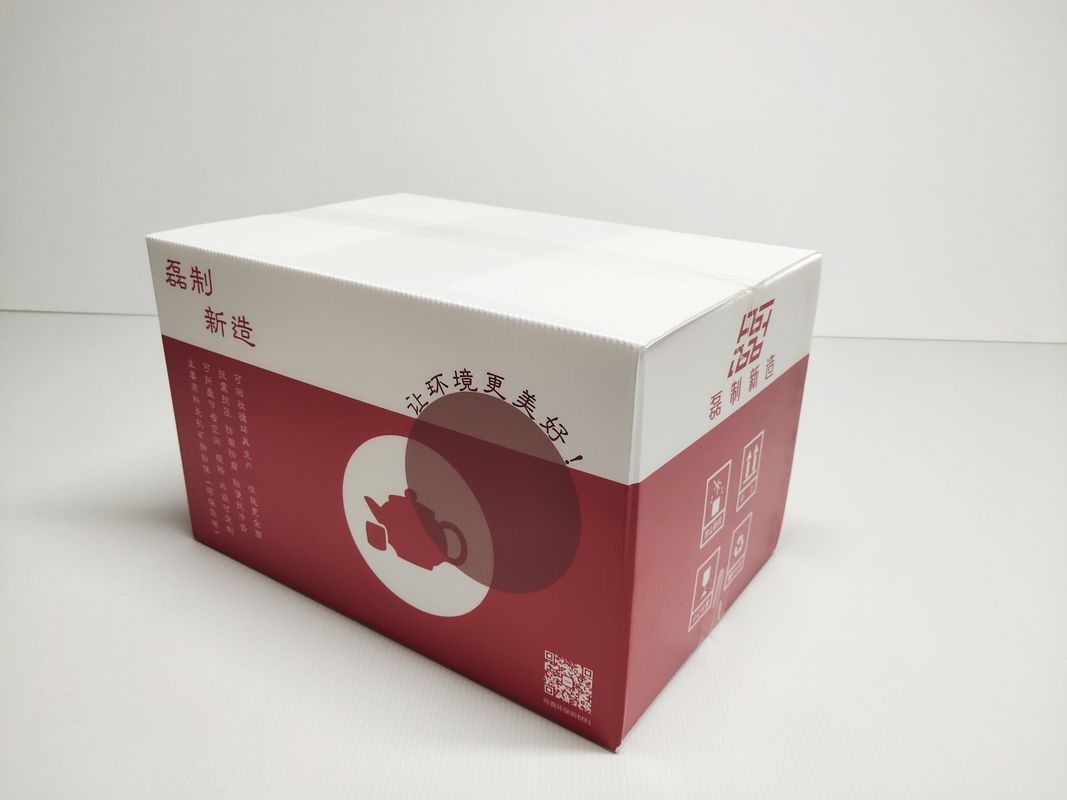 4c Offset Corrugated Plastic Carton Flexo Tea Chest Packing