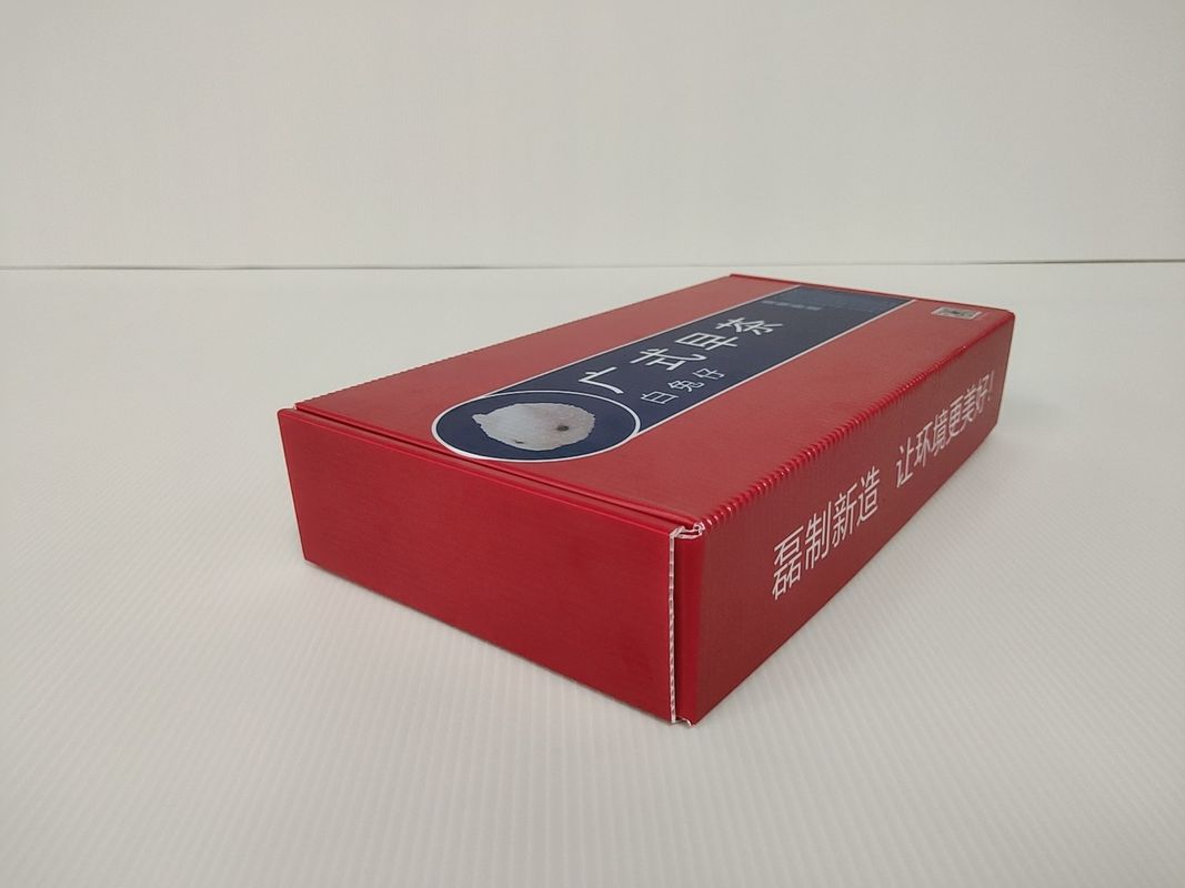 Shops 2mm Corrugated Pizza Boxes Packaging Hollow Sheet Corrugated