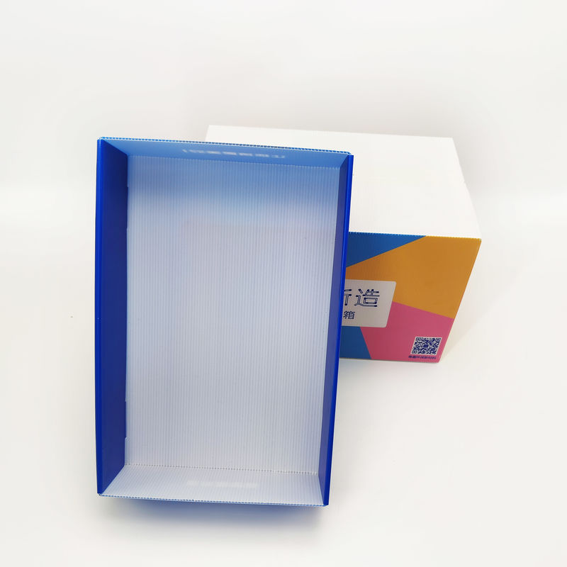 OEM Dustproof Corrugated Plastic Storage Boxes 2.0mm-5.0mm Thickness