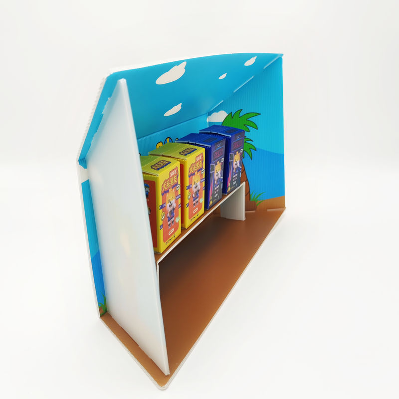 Corrugated Plastic Photo Booth Wall Backdrop Light Duty Anti Collision