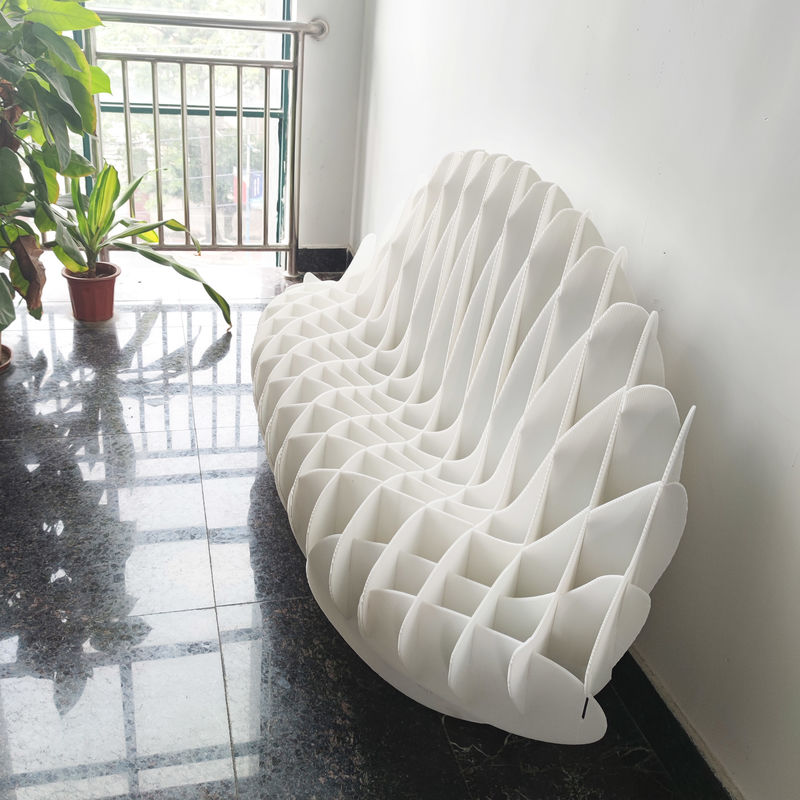 Regular Printing Corrugated Plastic Furniture Chair Anti Friction